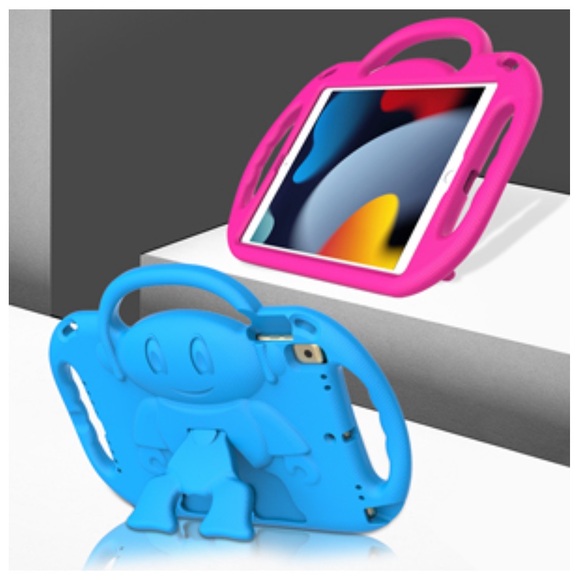 NWOT SUPLIK iPad 10.2 Case for Kids w/ Shoulder Strap & Stand - Green - Picture 8 of 11